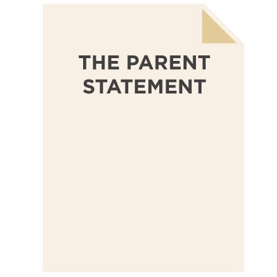 Parent Statment for Private School Application